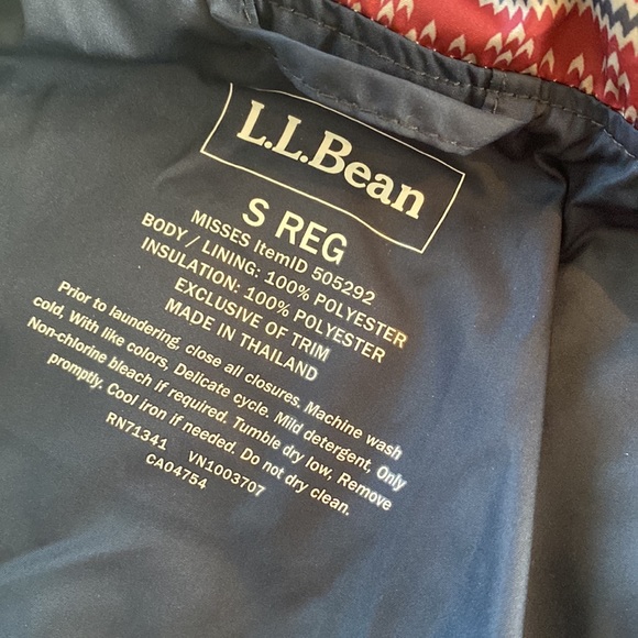 NWOT LL Bean size small hoodie - Picture 4 of 10